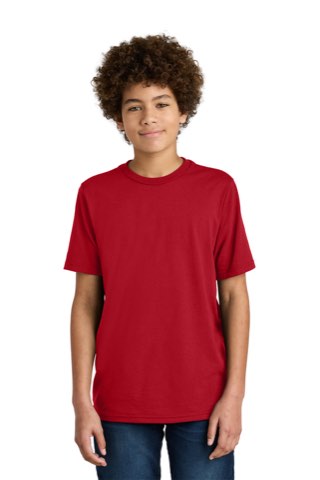 Youth CVC Tee - Port & Company PC340Y, ready for custom embroidery or printing