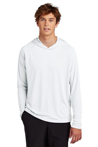 Performance Pullover Hooded Tee - Port & Company PC380H, ready for custom embroidery or printing