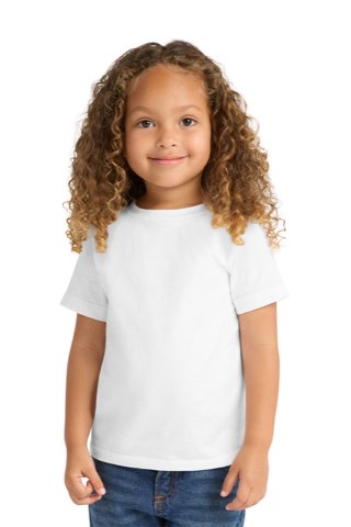 Toddler Fan Favorite Tee - Port & Company PC450TD, ready for custom embroidery or printing