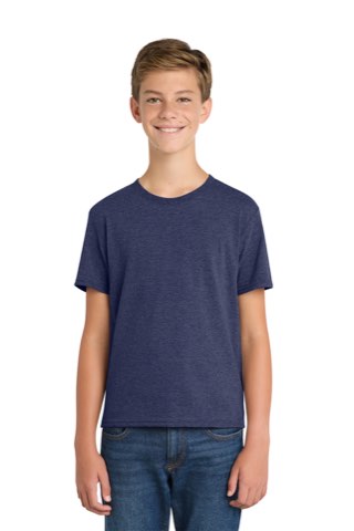 Youth Fan Favorite Blend Tee - Port & Company PC455Y, ready for custom embroidery or printing