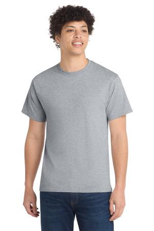 Core Cotton Tee - Port & Co. PC54, ready for custom embroidery or printing