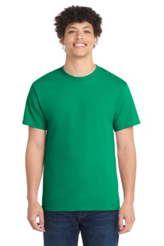 Tall Core Cotton Tee - Port & Company PC54T, ready for custom embroidery or printing