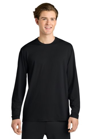 Clutch Long Sleeve Tee - Richardson RA7110LS, ready for custom embroidery or printing