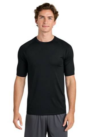 PosiCharge Compression 1/2-Sleeve Tee - Sport-Tek ST120, ready for custom embroidery or printing