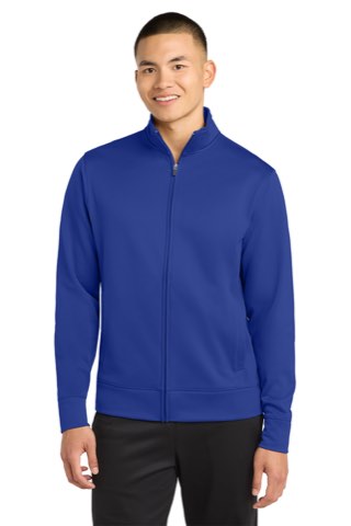 Sport-Wick Fleece Full-Zip Jacket - Sport-Tek ST241, ready for custom embroidery or printing