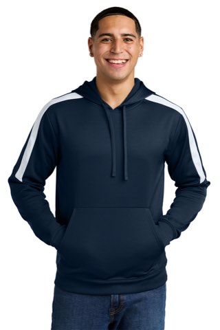 Sport-Wick Fleece United Pullover Hoodie - Sport-Tek ST255, ready for custom embroidery or printing