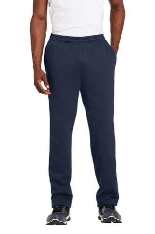 Open Bottom Sweatpant - Sport-Tek ST257, ready for custom embroidery or printing