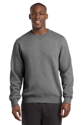 Crewneck Sweatshirt - Sport-Tek ST266, ready for custom embroidery or printing