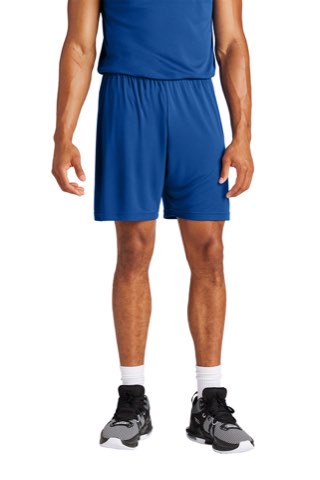 PosiCharge Competitor 7” Short - Sport-Tek ST349, ready for custom embroidery or printing