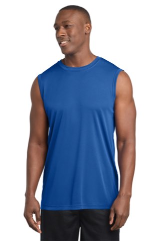 Sleeveless PosiCharge Competitor Tee - Sport-Tek ST352, ready for custom embroidery or printing