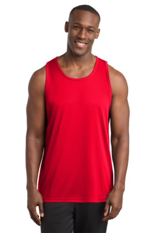 PosiCharge Competitor Tank - Sport-Tek ST356, ready for custom embroidery or printing