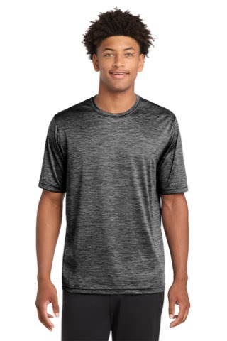 PosiCharge Electric Heather Tee - Sport-Tek ST390, ready for custom embroidery or printing