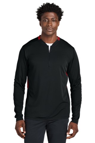 Club 1/4-Zip Pullover - Sport-Tek ST443, ready for custom embroidery or printing
