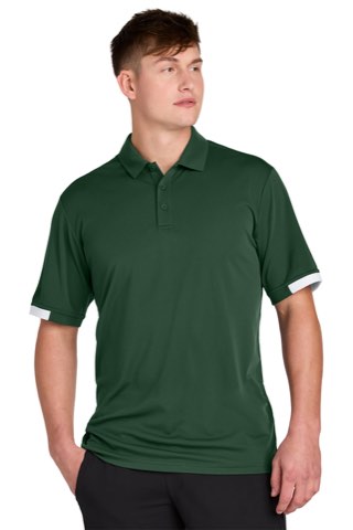 Club Colorblock Polo - Sport-Tek ST444, ready for custom embroidery or printing