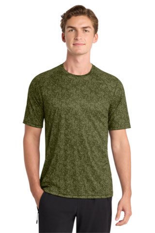 Digi Camo Tee - Sport-Tek ST460, ready for custom embroidery or printing