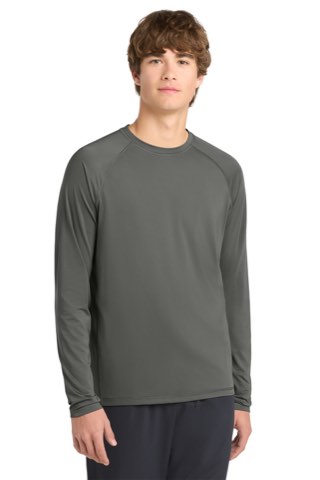 Long Sleeve Rashguard Tee - Sport-Tek ST470LS, ready for custom embroidery or printing