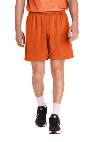 PosiCharge Mesh 7” Short - Sport-Tek ST5100, ready for custom embroidery or printing