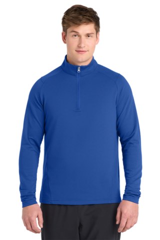 Sport-Wick Flex Fleece 1/4-Zip - Sport-Tek ST561, ready for custom embroidery or printing
