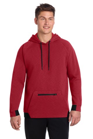 PosiCharge Strive Hooded Pullover - Sport-Tek ST571, ready for custom embroidery or printing