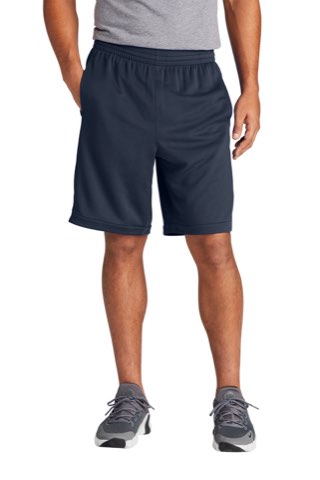 PosiCharge Position Short with Pockets - Sport-Tek ST575, ready for custom embroidery or printing