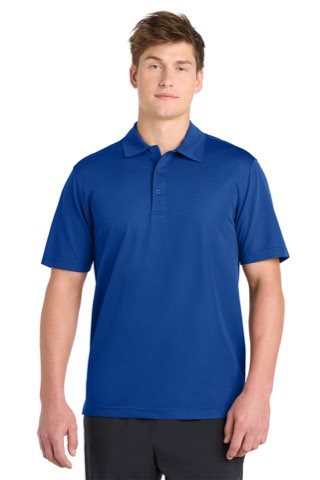PosiCharge Active Textured Polo - Sport-Tek ST690, ready for custom embroidery or printing