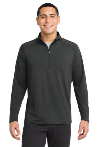 Sport-Wick Stretch 1/4-Zip Pullover - Sport-Tek ST850, ready for custom embroidery or printing
