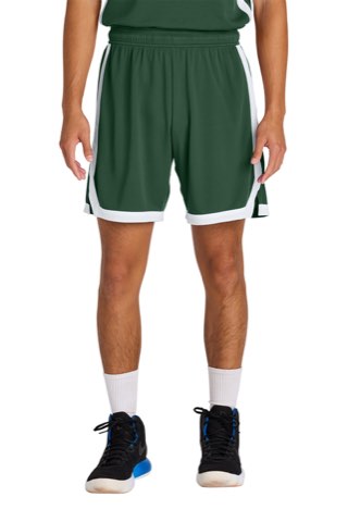 Rival Basketball 7” Short - Sport-Tek ST901, ready for custom embroidery or printing