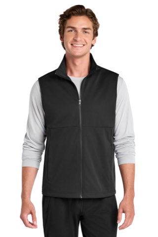 Soft Shell Vest - Sport-Tek ST981, ready for custom embroidery or printing