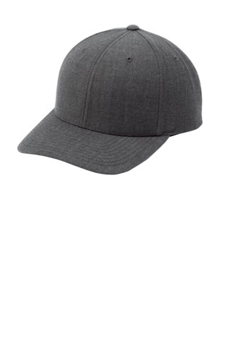 YP Classics Curve Bill Snapback Cap - Sport-Tek STC43, ready for custom embroidery or printing