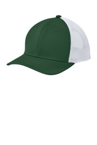 Club Trucker Cap - Sport-Tek STC46, ready for custom embroidery or printing