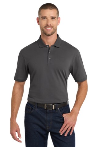 Tall EZCotton Polo - Port Authority TK8000, ready for custom embroidery or printing