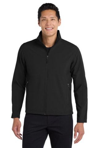 Tall Core Soft Shell Jacket - Port Authority TLJ317, ready for custom embroidery or printing