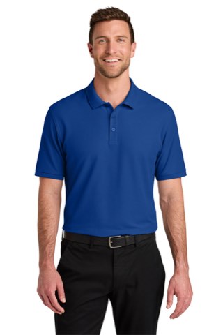 Tall Wearever Signature Pique Polo - Port Authority TLK200, ready for custom embroidery or printing