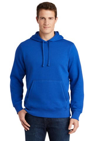Tall Pullover Hooded Sweatshirt - Sport-Tek TST254, ready for custom embroidery or printing