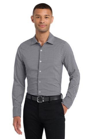 City Stretch Shirt - Port Authority W680, ready for custom embroidery or printing