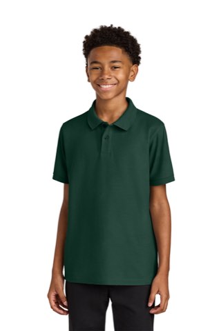 Youth Wearever Signature Pique Polo - Port Authority Y200, ready for custom embroidery or printing