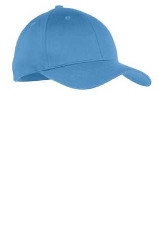 Youth Six-Panel Twill Cap - Port Authority YCP80, ready for custom embroidery or printing