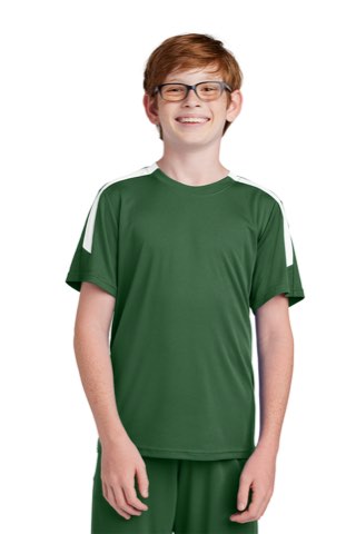 Youth Competitor United Crew - Sport-Tek YST100, ready for custom embroidery or printing