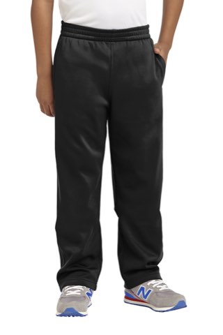Youth Sport-Wick Fleece Pant - Sport-Tek YST237, ready for custom embroidery or printing