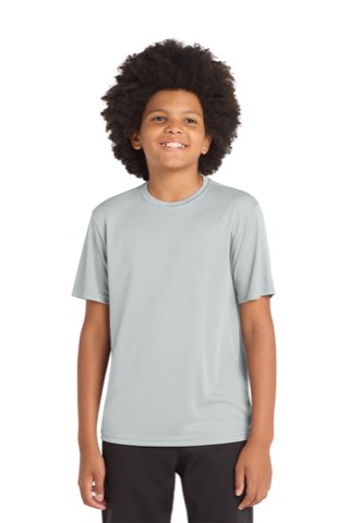 Youth PosiCharge Competitor Tee - Sport-Tek YST350, ready for custom embroidery or printing