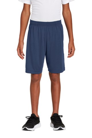 Youth PosiCharge Competitor Pocketed Short - Sport-Tek YST355P, ready for custom embroidery or printing