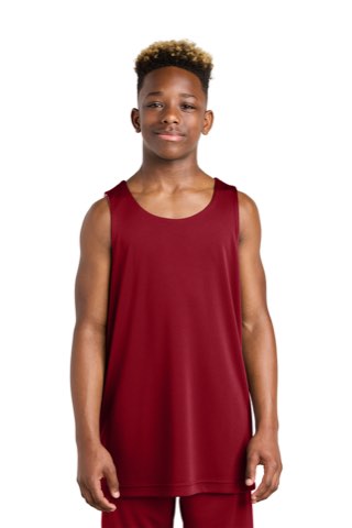 Youth PosiCharge Competitor Rev Tank - Sport-Tek YST551, ready for custom embroidery or printing