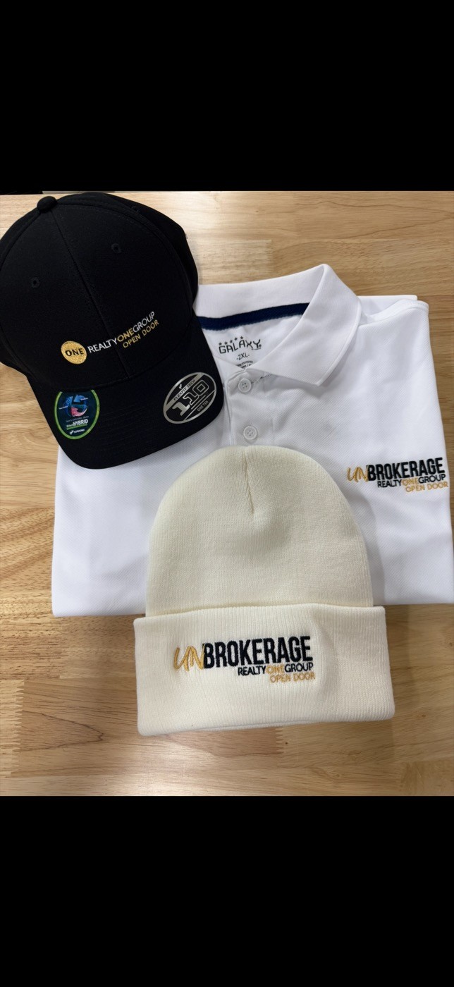 Embroidered team set by Meadow Prints & Embroidery, serving Sea Bright & Monmouth Beach, NJ